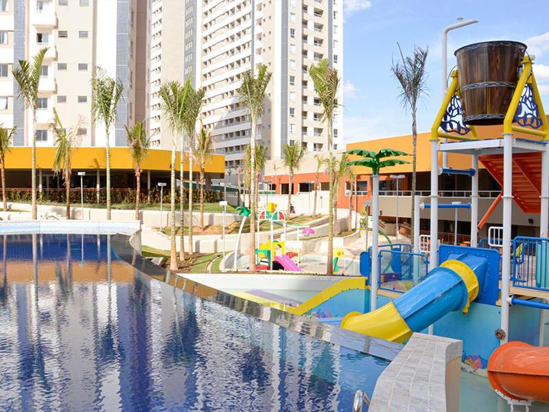 Solar Das Aguas Park Resort - Proximo Ao Thermas Dos Laranjais Olímpia エクステリア 写真