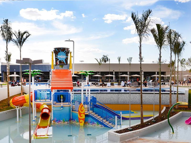 Solar Das Aguas Park Resort - Proximo Ao Thermas Dos Laranjais Olímpia エクステリア 写真